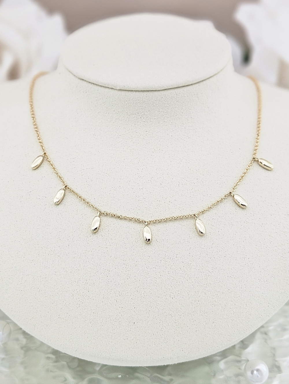 Kendra Scott Necklace Gold Tone Dangle Discs Bohemian Boho Gifts